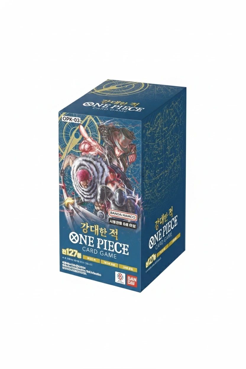 ONE PIECE Card Game OPK-03 Booster Box TCG KOREAN