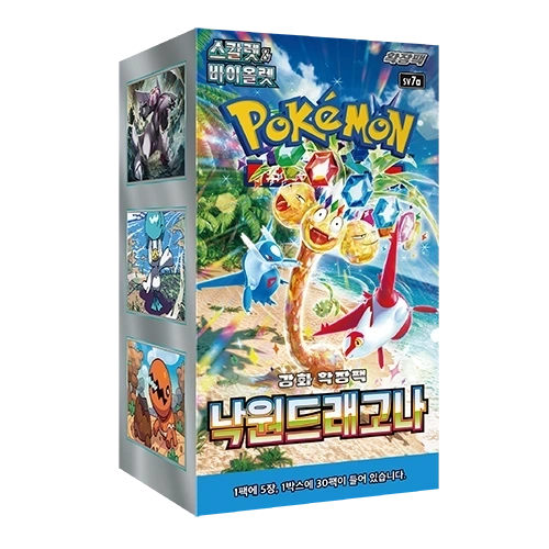 Pokemon Trading Cards Paradise Dragona Booster Box Korean