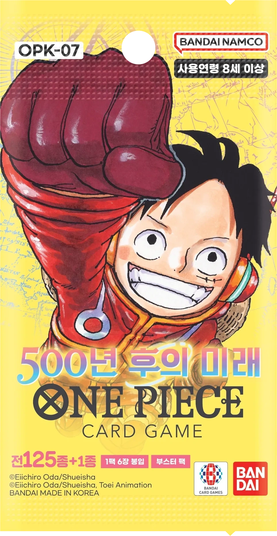 ONE PIECE Card Game OPK-07 Booster Pack TCG KOREAN