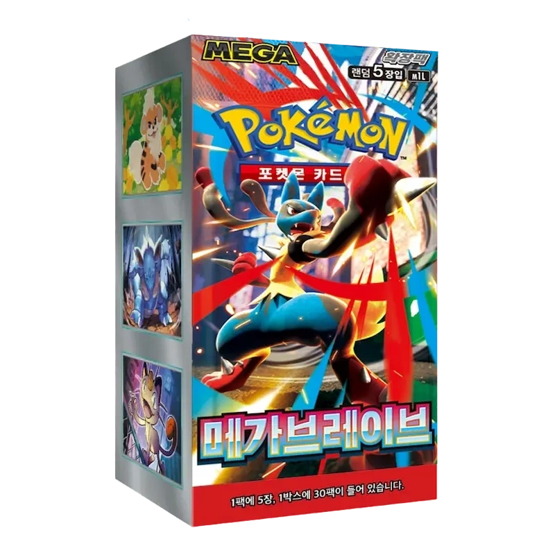 Pokemon Trading Cards Mega Brave Booster Box