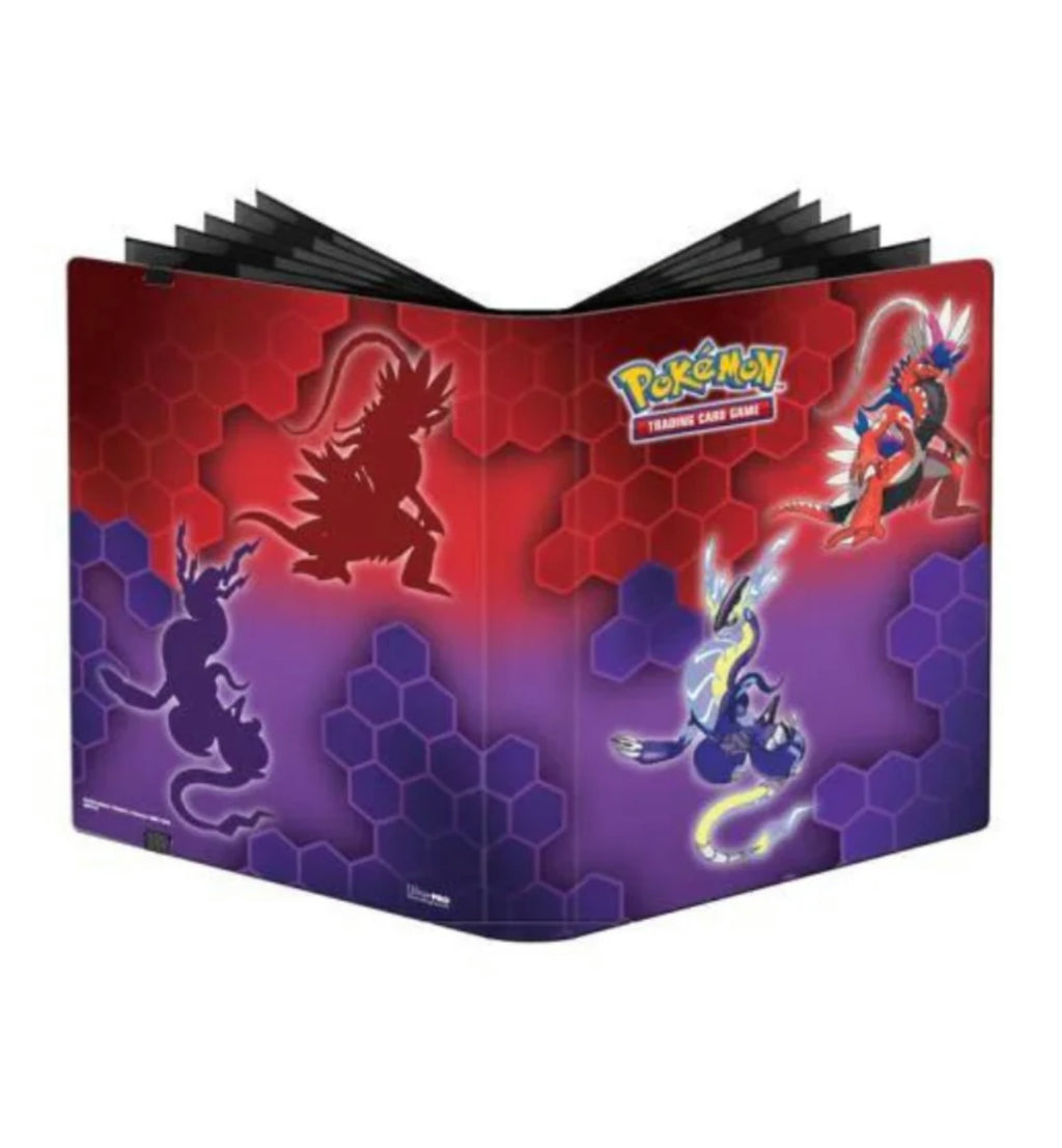 Ultra Pro - Binder 9 Pocket Portfolio - Pokemon - Koraidon and Miraidon (180 cards - Top Load)