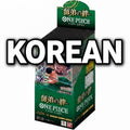One Piece Trading Cards OPK-12 Booster Box Korean