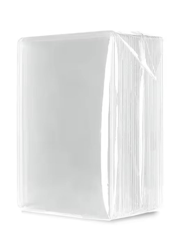 Premium Ultra Transparent Toploaders with PVC shield