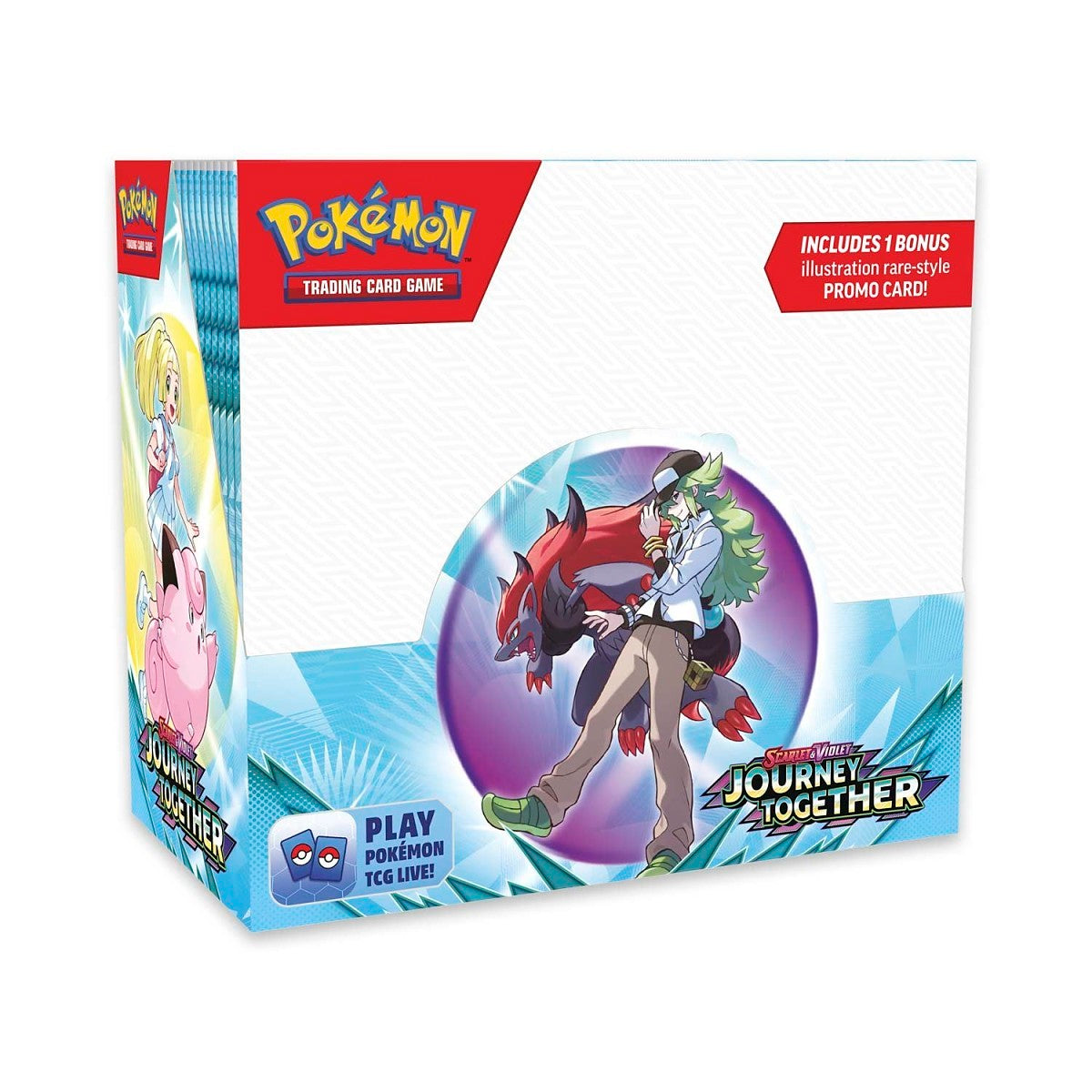 Pokemon Trading Cards Journey Together Enhanced Booster Box with Promo Card English