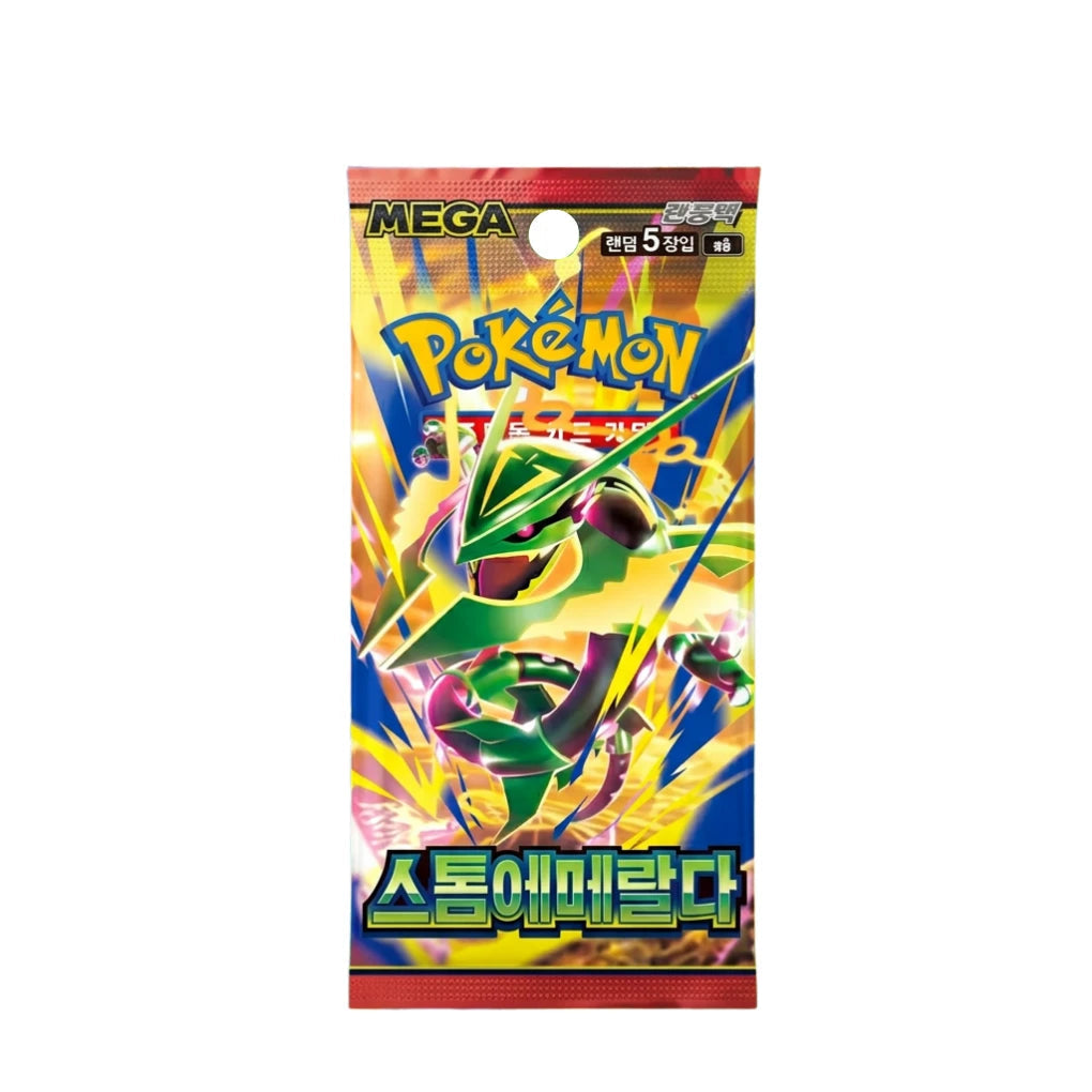 Pokemon Trading Cards Storm Emerald Booster Pack Korean