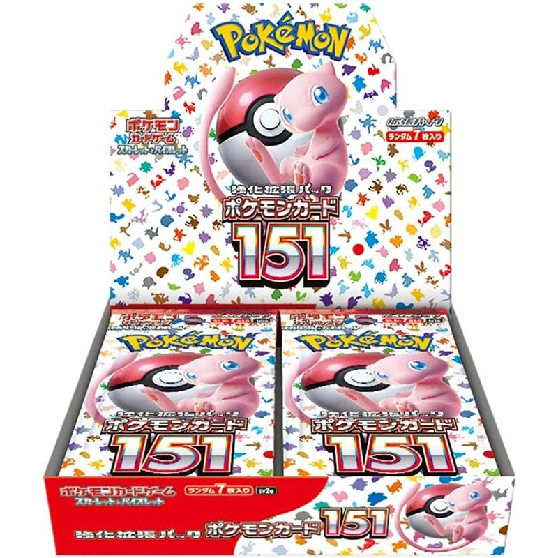 Pokemon Trading Cards 151 Booster Box Japanese