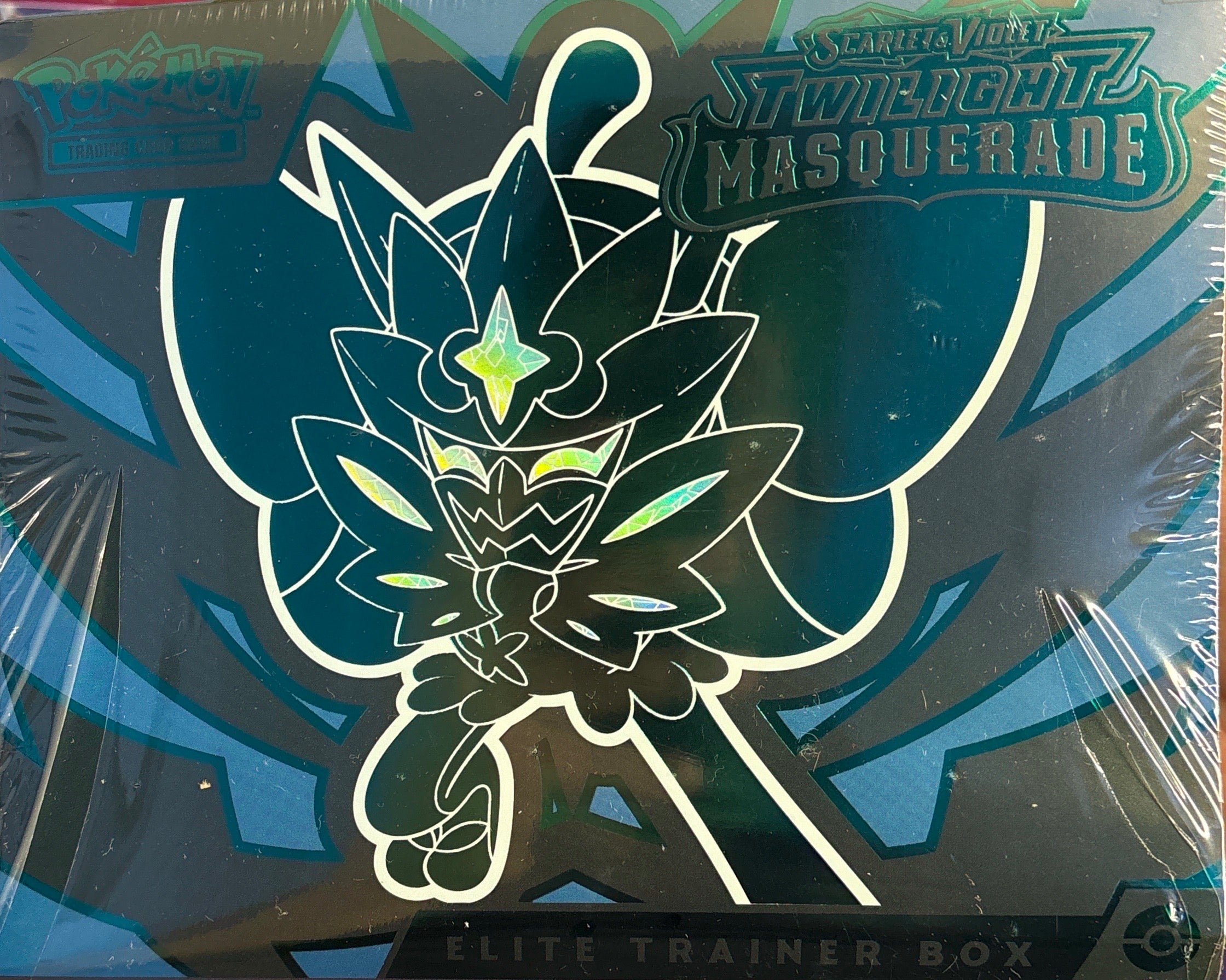 Pokemon TCG: Scarlet & Violet - Twilight Masquerade Elite Trainer Box (Shrink torn a bit)