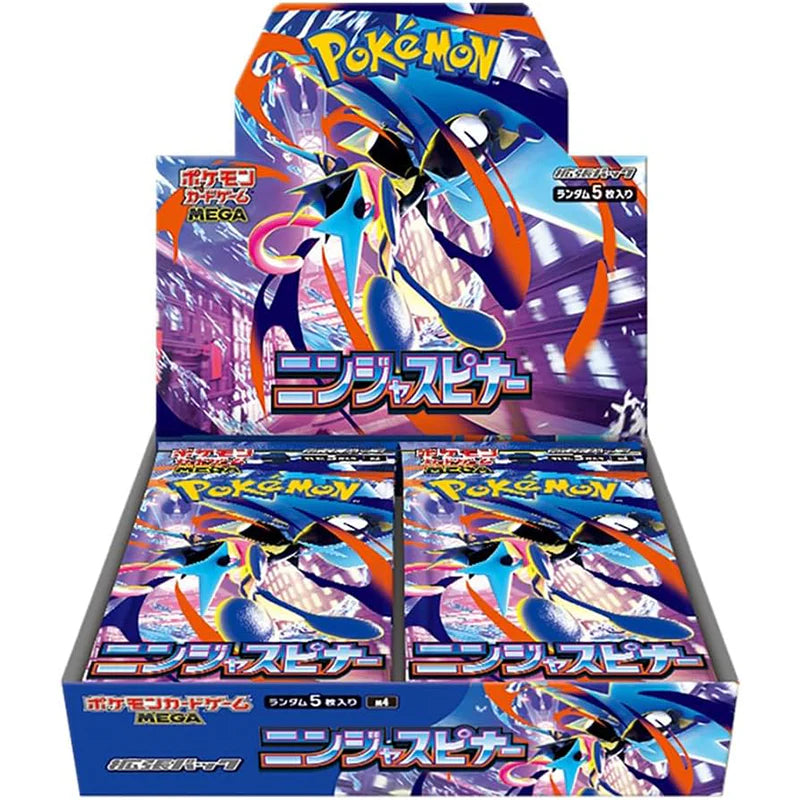 Pokemon Trading Cards Ninja Spinner Booster Box Japnese