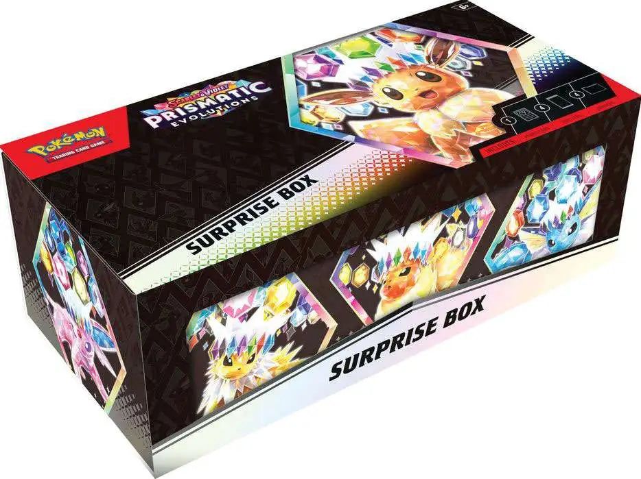 Pokemon Trading Cards Prismatic Evolution Surprise Box English