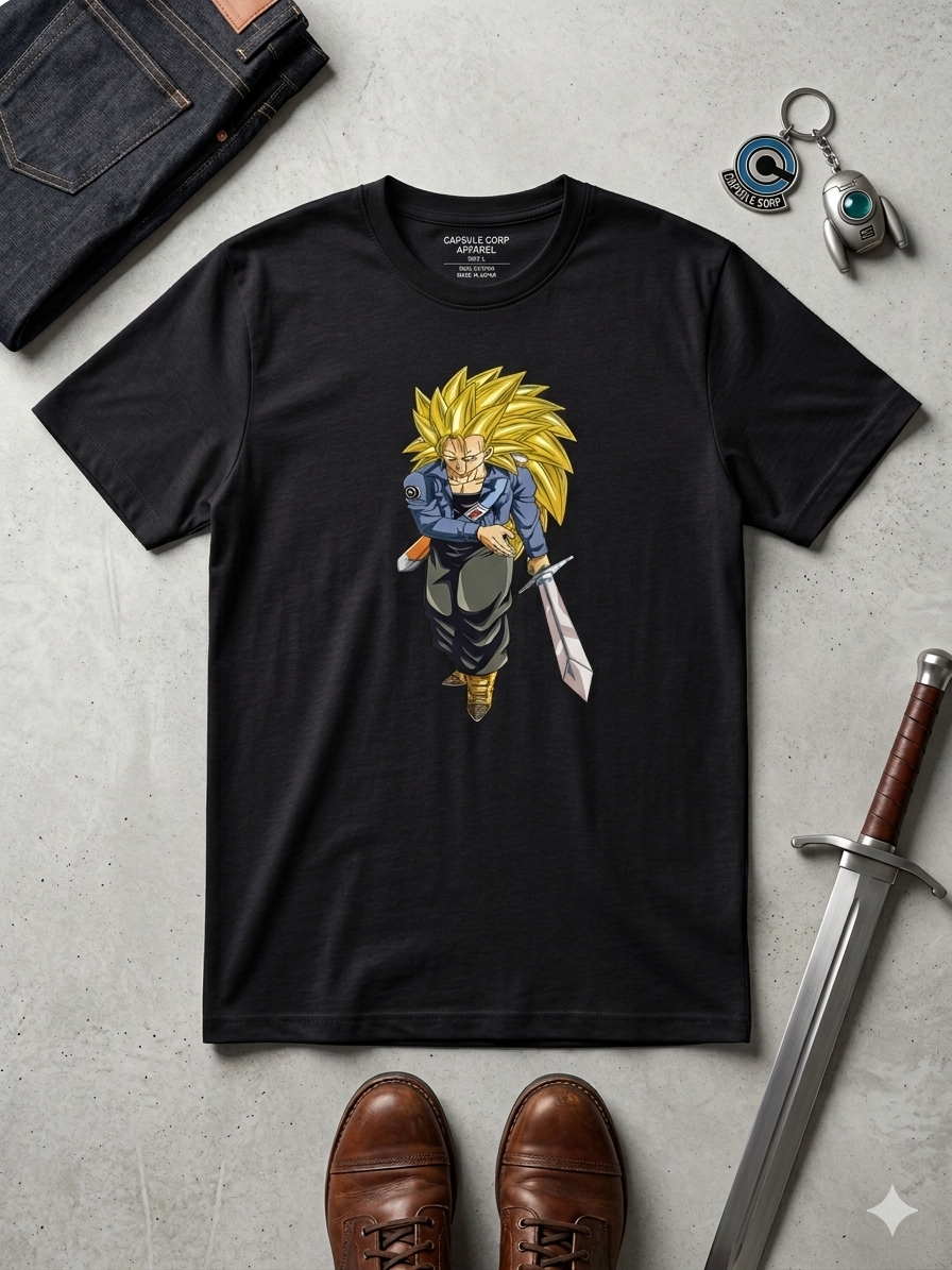 CUSTOMISED TSHIRT BLACK - COTTON