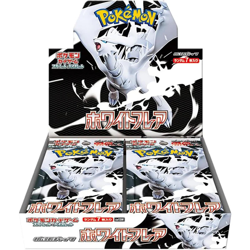 Pokemon Trading Cards White Flare Booster Box Japanese