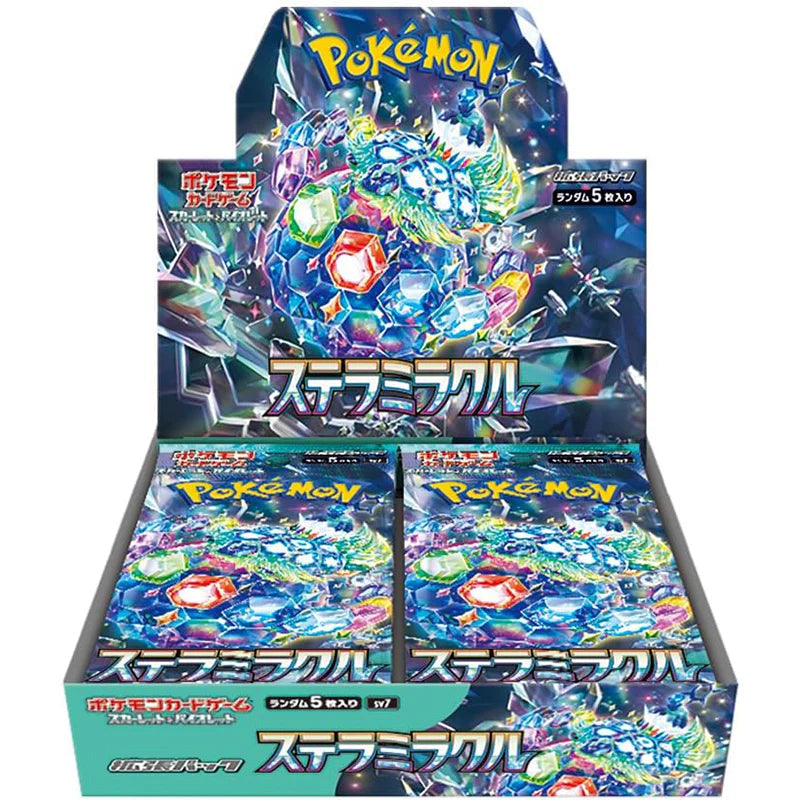 Pokemon Trading Cards Stellar Miracle Booster Box Japanese