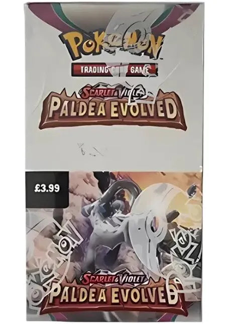 Pokemon Trading Cards Paldea Evolved Half Booster Box English