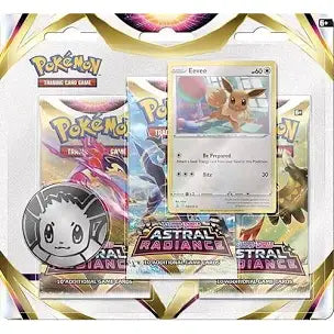 Pokemon Trading Cards Astral Radiance Blister Pack with Coin English
