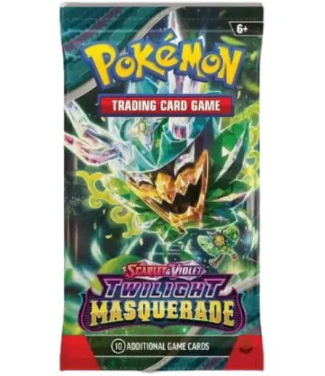 Pokemon Trading Cards Twilight Masquerade Booster Pack English 1 PACK