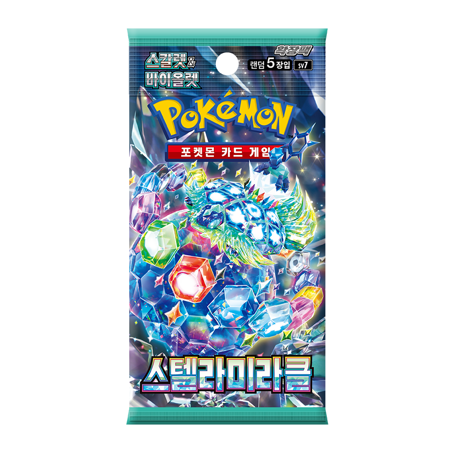 Pokemon Trading Cards Steller Miracle Booster Pack Korean