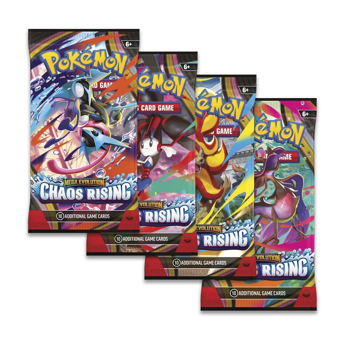 Pokemon Trading Cards Chaos Rising Booster Pack English 1 Pack