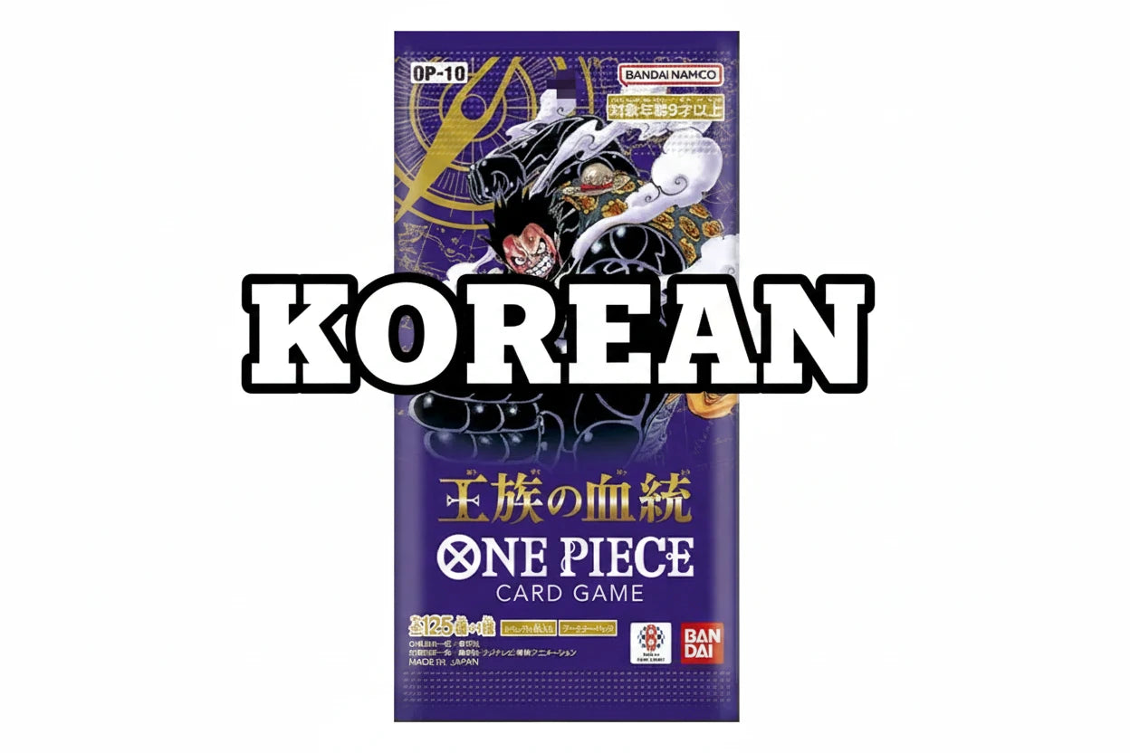 One Piece Trading Cards OPK-10 Booster Pack Korean