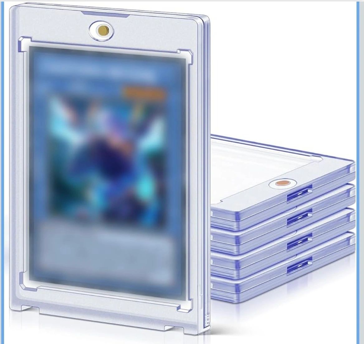 Acrylic Magnetic Card Holder Case (1PC)